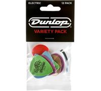 Jim Dunlop Médiators pour guitare électrique PVP113 – Pack varié sachet de 12, couleur naturelle