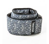 Jim Dunlop Sangle de guitare Jacquard Fleurs De Skull