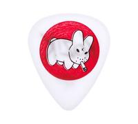 Jim Dunlop Frank Kozik 36 Pack Devil Bunny White 0.60 MM Médiators