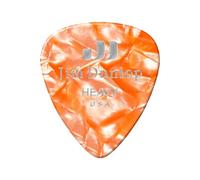 Jim Genuine Celluloid Classic, Player'S Pack De 12, Perloid Orange, Heavy Médiators