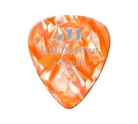 Jim Dunlop – Médiator – Genuine Celluloid Classic – Pack de 12 – perloid orange, médium