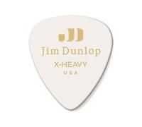 Jim Genuine Celluloid Classic, Player'S Pack De 12, White, Extra Heavy Médiators