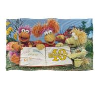 Jim Henson - Fraggle Roche Fraggle 40Th Book Plaid Ultra Doux au Toucher Soyeux - 91 x 147 cm