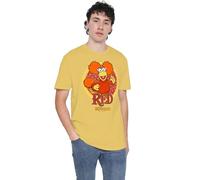 Jim Henson - Fraggle Rock Fraggle Rock Red Circle Unisex T Shirt, Banana, Banane, M Mixte