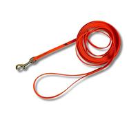 JIM HODGES DOG TRAINING Gummy K9 Laisse longue ligne en biothane pour chiens, 3, 4,8 m, 6,8 m et 10,1 m, service de suivi de la marche, laisse imperméable lavable pour les groupes K9, propriétaires de