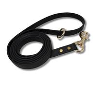 Jim Hodges Dog Training Gummy Laisse de Dressage en BioThane, imperméable, résistante aux intempéries, pour Chiots/Chiens de Petite, Moyenne et Grande Taille, différentes Tailles et Couleurs, 1,8 m L