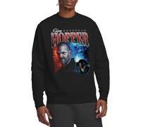 Jim Hopper Homage Unisex Sweatshirt, Black, Small