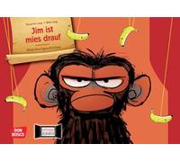 Jim ist mies drauf. Kamishibai Bildkartenset: Tierisch lustige Geschichte für das Erzähltheater über den Umgang mit negativen Gefühlen. Für den Einsatz in Kita und Grundschule