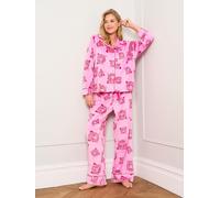 Jim Jam the Label Jim Jam the Label Large Pink Tiger Print Pyjama Set