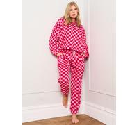 Jim Jam the Label Jim Jam the Label Pink Check Twosie Pyjamas