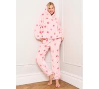 Jim Jam the Label Jim Jam the Label Pink Strawberry Print Twosie Pyjamas