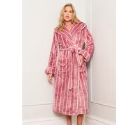 Jim Jam the Label Jim Jam the Label Purple Stripe Dressing Gown Purple L-XL