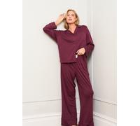 Jim Jam the Label Jim Jam the Label Purple Traditional Pyjamas Set
