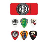 Jim JVHPT01M Boite en Metal de 6 Médiators Motif Van Hammersveld Johnny Médiators