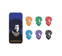 Jim JVHPT03M Boite en Metal de 6 Motif Van Hammersveld Jimi Médiators