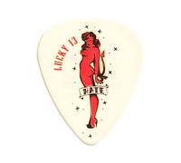 Jim Lucky 13 Series Ii, Sachet De 36 #8 Hate Girl, Black, 0.60 Mm Médiators