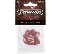 Jim Dunlop Médiator Gator Grip 0,58 mm Sachet de 12