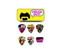 Jim Dunlop Médiators Collector Frank Zappa Boite de 6, Medium Médiators