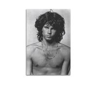 Jim Morrison - Affiches sur toile style vintage pour salon, chambre à coucher, 30 x 45 cm, sans cadre