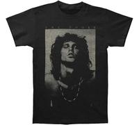 Jim Morrison T-Shirt Graphic Printed Men Top Tee Black