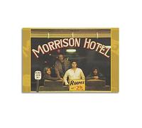 Jim Morrison The Doors Band 1969 Photo de l'hôtel Morrison Hard Rock sur toile, peinture décorative, affiches murales et image d'art moderne, décoration de chambre à coucher, 30 x 45 cm