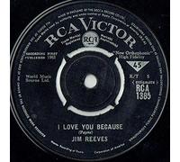 JIM REEVES - ANNA MARIE/ I LOVE YOU BECAUSE 7 INCH (7" VINYL 45) UK RCA 1958