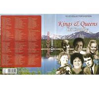 Jim Reeves, Conway Twitty, Waylon Jennings, Kenny Rogers, Charley Pride, Don Williams, Johnny Cash, Faron Young, Hank Williams, Merle Haggard, Willie Nelson, Patsy Cline, Dolly Parton, Lynn Anderson, Kitty Wells, Loretta Lynn, among others. - Kings And Queens Of Country 12 CD Collectors Edition