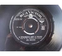 JIM REEVES I Won't Forget You/A Strangers Just a Friend