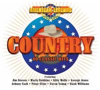 Jim Reeves - Marty Robbins - Kitty Wells - George Jones - Johnny Cash - Patsy Cline - Faron Young - Hank Williams - American Legends COUNTRY-40 Classic Hits [Import]