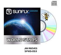 Jim Reeves Sunfly Karaoke World Stars CDG Disc