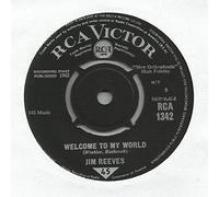 JIM REEVES - welcome to my world 45 rpm single