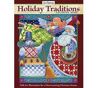 Jim Shore Holiday Traditions Coloring Book