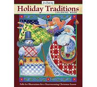 Jim Shore Holiday Traditions Coloring Book: Folk-art Illustrations for a Heartwarming Christmas Season