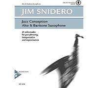 Jim Snidero - Jazz Conception Alto Baritone Saxophone 21 solo etud - G245z