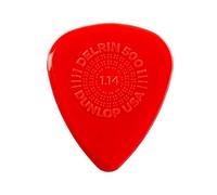 Dunlop 450P114 Médiators Delrin 500 Prime Grip 1,14mm sachet de 12