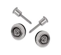Jim Dunlop Attache de courroie Straplok Allongé Nickel Flush Mount