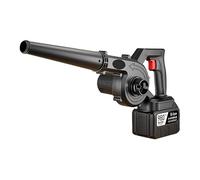 JIMACRO 21V Souffleur de Feuilles sans Fil, Souffleur Feuille avec Chargeur et 2 Batteries, Souffleur Feuilles sans Fil pour Le Jardin, l'entretien de la Pelouse et Le Déneigement