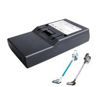 JIMACRO 2600mAh Batterie Aspirateur Compatible avec Genius Invictus X7, X7-01, X9, X9-01, A8, A9,101904370 Remplacement Batterie Aspirateur(25.2V/65.52Wh)
