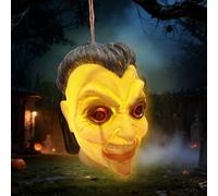 JIMACRO Décoration Halloween Animée, Halloween Decoration LED, Lumineuse Halloween pour Jardin Extérieur Intérieur Table Avant-Toit