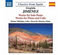 Jimenez / Marinis - Works For Solo Piano & Cello [Compact Discs]