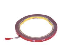 Jimenez Rouleau de adhésif Double Face Permanent en Mousse Super Collante pour Voiture de véhicule, Rouge 6 mm x 3 mètres