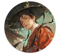 Jimeng-2025-06-25-183-Creative Portrait of A Witch with Xiaozhan Face, from An Upward-looking An... 1000 Pièces Puzzle Person-focused Imagery Amusant, Stimulant Et Stimulant Cadeaux Pour La Famille Et