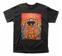 Jimi Hendrix Axis Bold As Love T Shirt Mens Licensed Rock N Roll Music Tee Black Black L