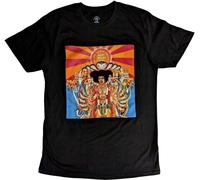 Jimi Hendrix - "Axis Bold As Love" T-shirt unie homme/femme RO5422 (XL) (Noir)