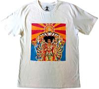 Jimi Hendrix - "Axis Bold As Love" T-shirt unie homme/femme RO5422 (XXL) (Blanc)