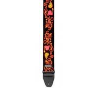 Jimi Hendrix Blacklight Monterey Orange