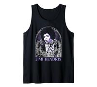Jimi Hendrix Framed Illustration Tarot Vintage Band Débardeur