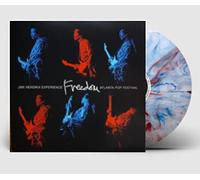Jimi Hendrix - Freedom Atlanta Pop Festival - Exclusive Limited Edition White w/ Red & Blue Swirls Colored Vinyl LP