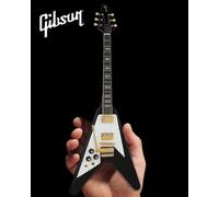 Jimi Hendrix - Jimi Hendrix Gibson 1969 Ebony Left-Handed Flying V Mini Guitar R