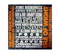 Jimi Hendrix, Johnny Winter, Sly & The Family Stone, Ten Years After, Miles Davis - isle of wight / atlanta pop festival LP